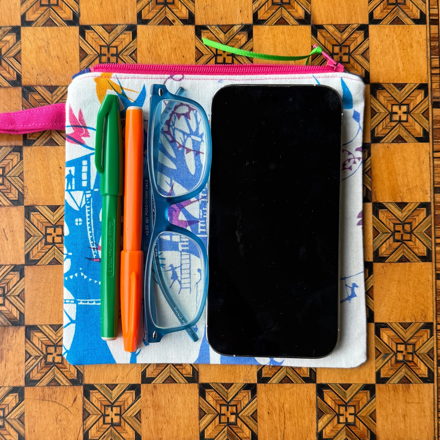 Dragon Tree Blue Purse