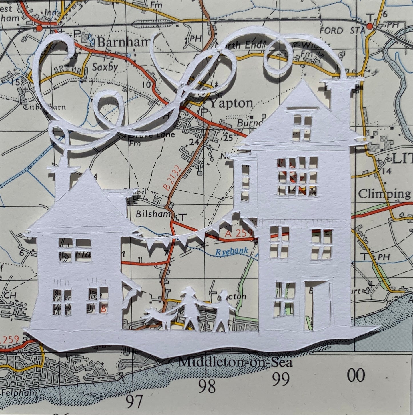 Two houses at Middleton-on-Sea