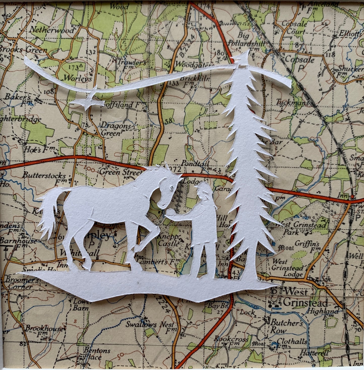 West Grindstead horse and boy