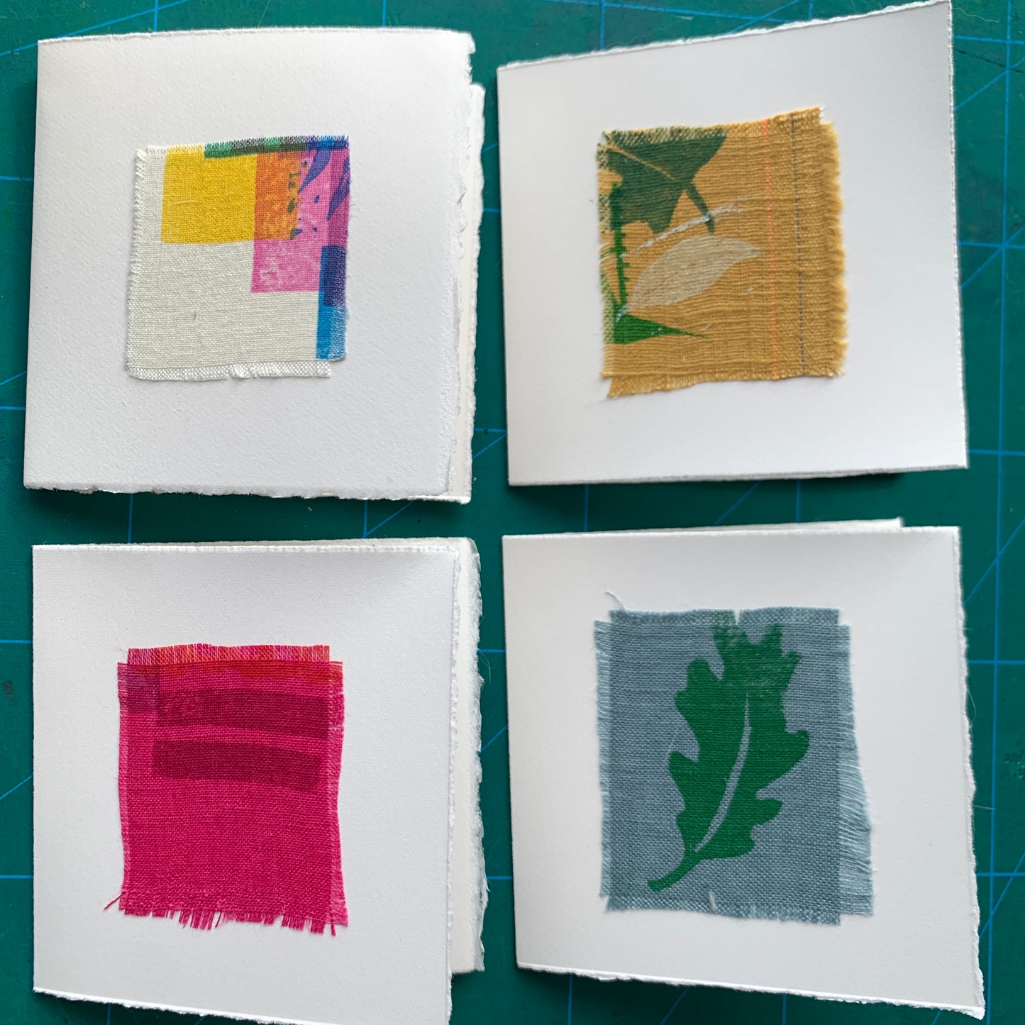 A pack of 3 handmade cards