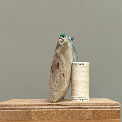 Hattie, Horace and Stripes  Natural  Purse I