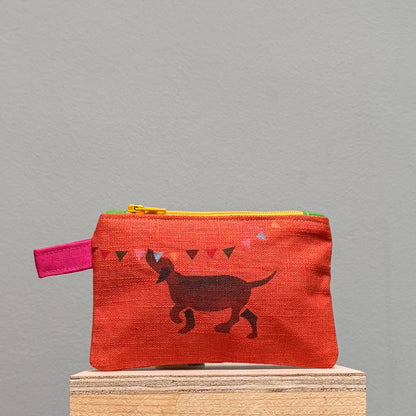 Doris and Roger  Orange  Purse II