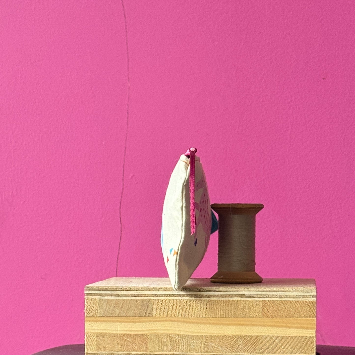 Blue and Pink Pony Purse II