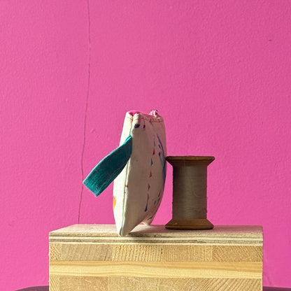 Blue and Pink Pony Purse II