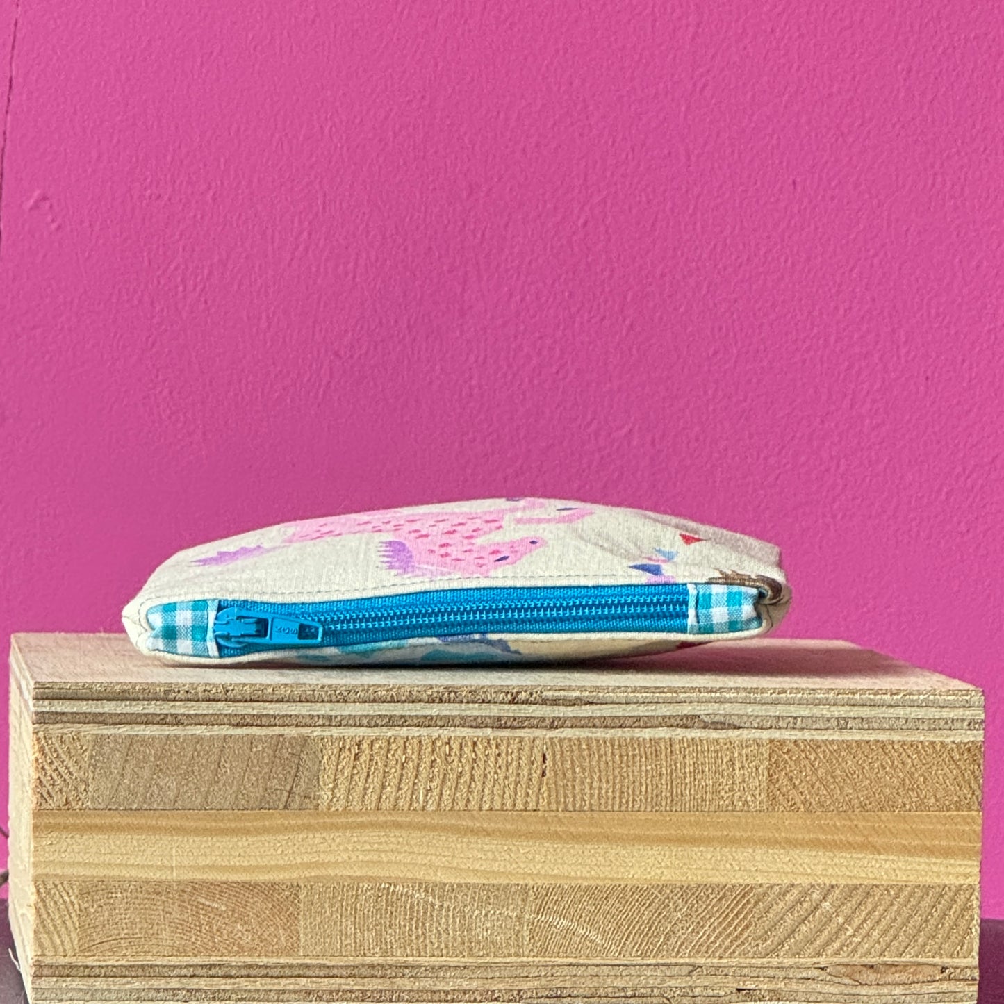 Blue and Pink Pony Purse III