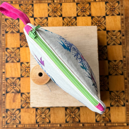 Tall Dragon Tree Blue Purse