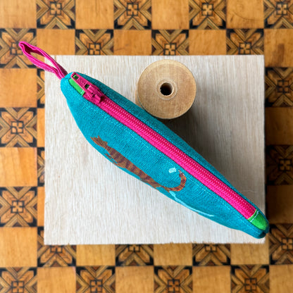 Horace and Stripes Get Closer Turquoise  Purse I