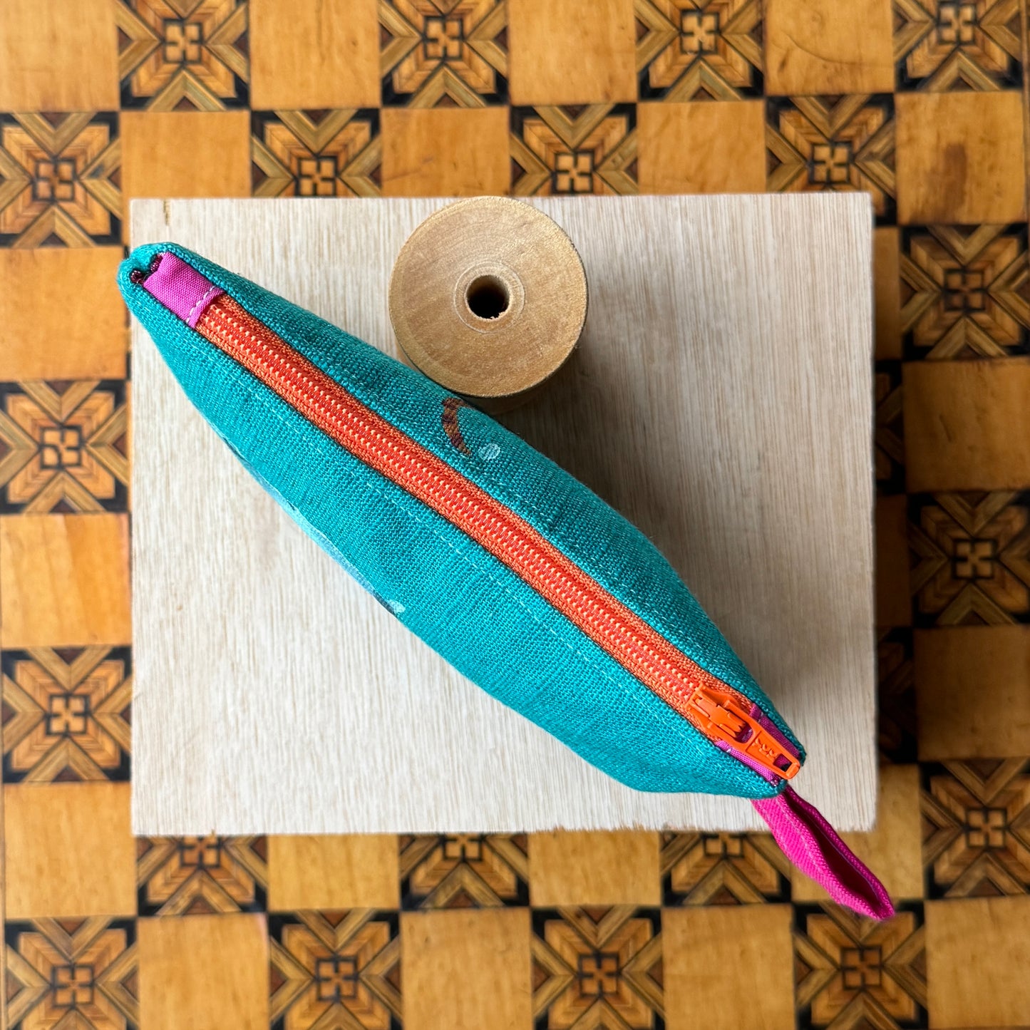 Horace and Stripes Get Closer Turquoise  Purse II