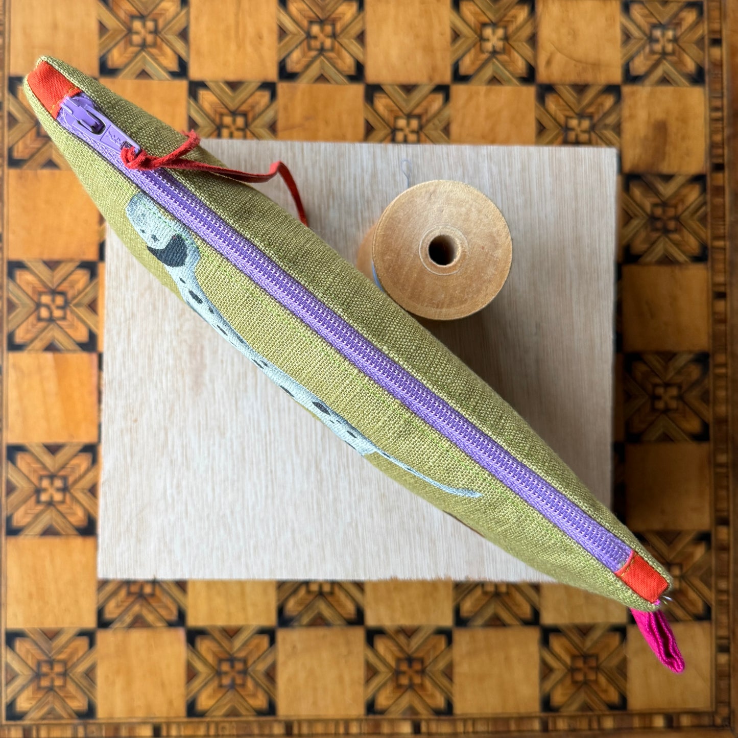 All my Friends  Green Purse I