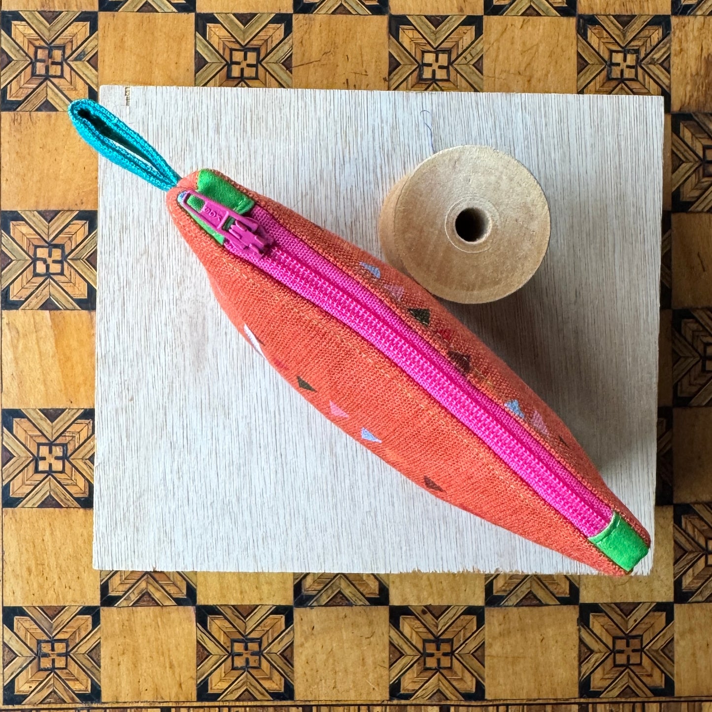 Doris, Horace and  Rover Orange  Purse