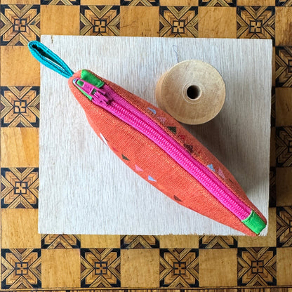 Doris, Horace and  Rover Orange  Purse