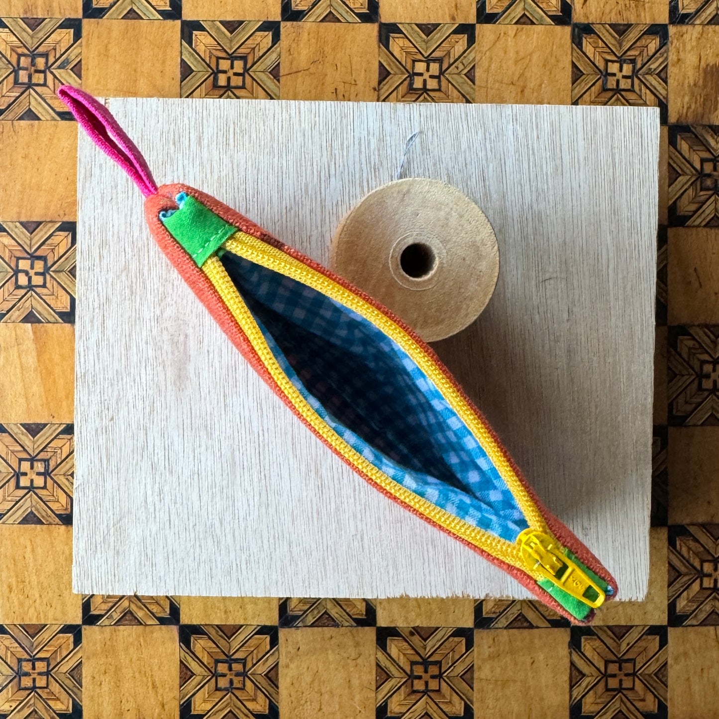 Doris and Roger  Orange  Purse II