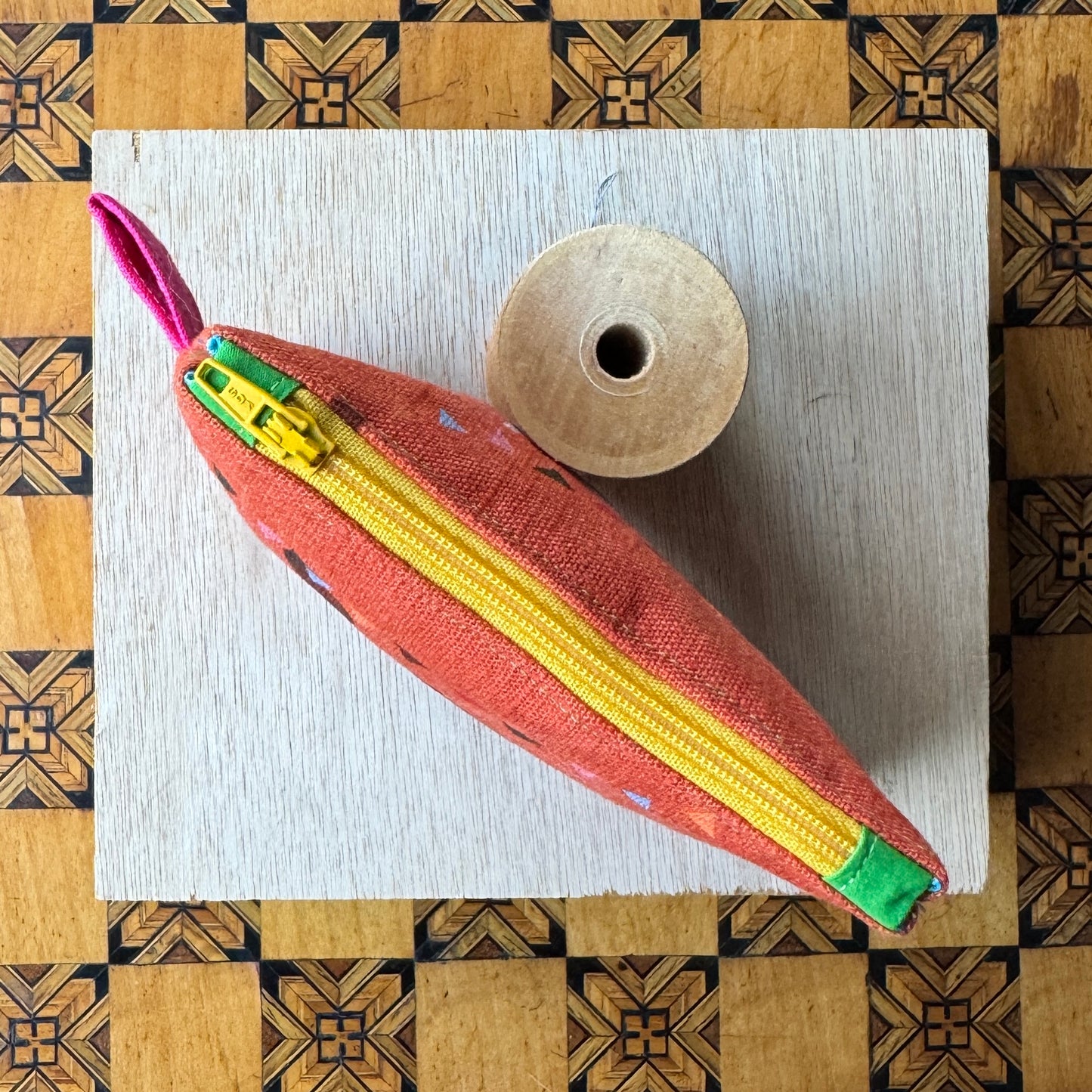 Doris and Roger  Orange  Purse II