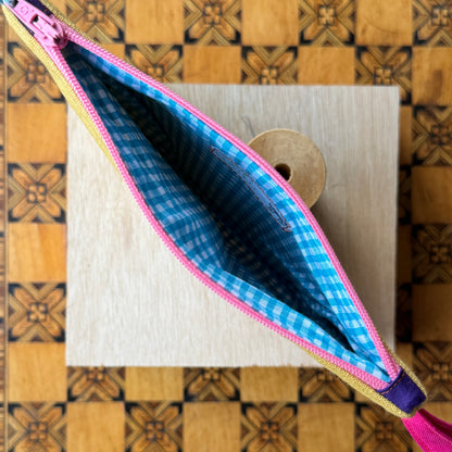 Doris, Stripes and Horace  Yellow Purse  I