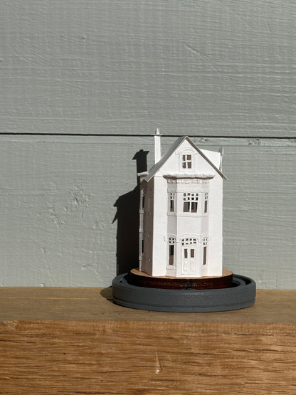 miniature paper house 