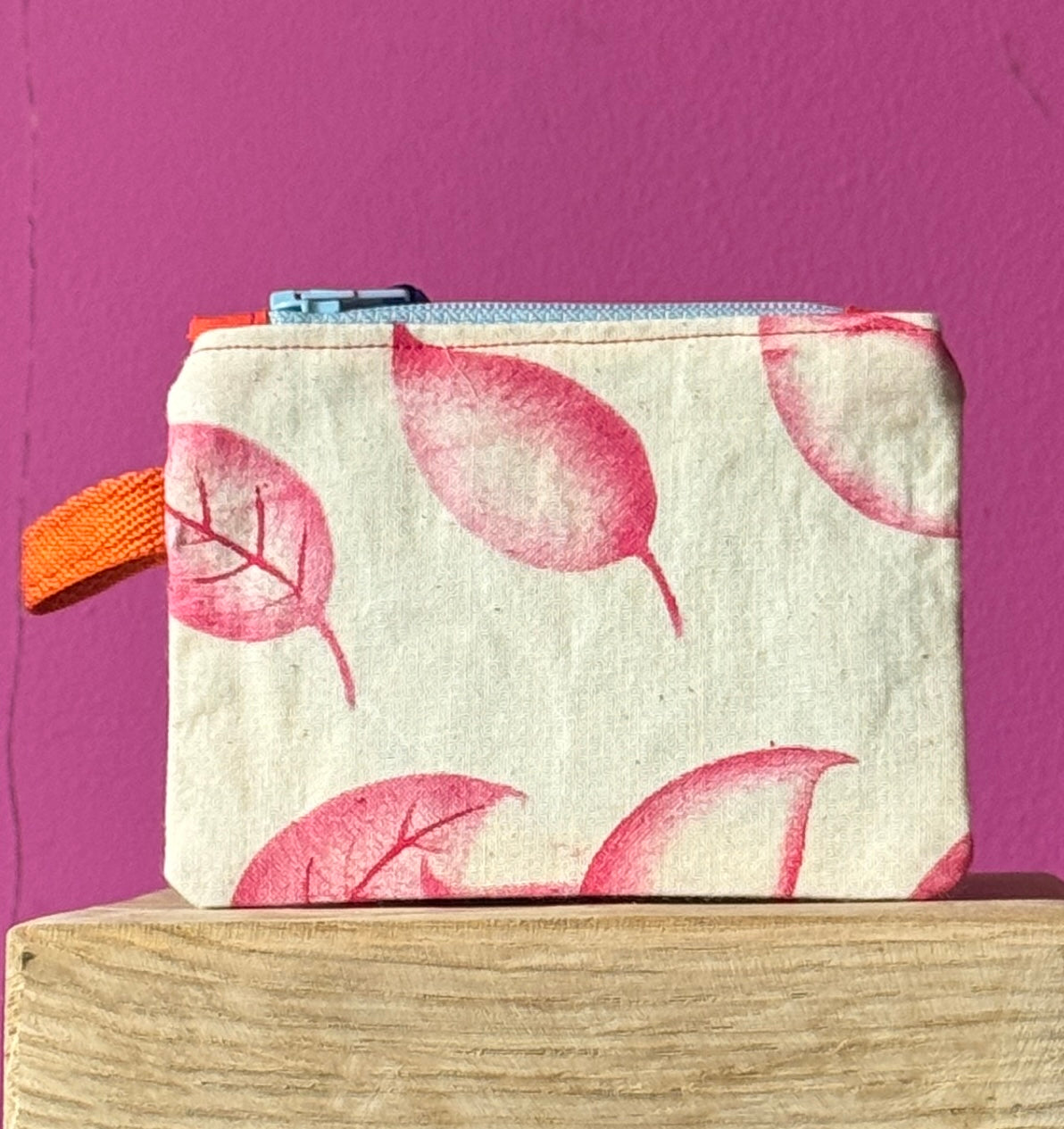 Red Leaves small Purse
