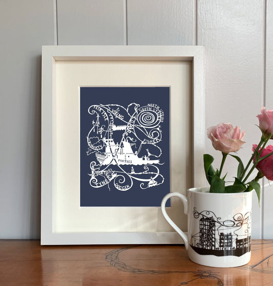 Forties Limited Edition Gicleé Print