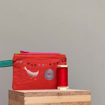 Doris, Horace and  Rover Orange  Purse