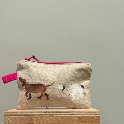 Roger, Doris, Horace and Stripes take a walk Natural  Purse I