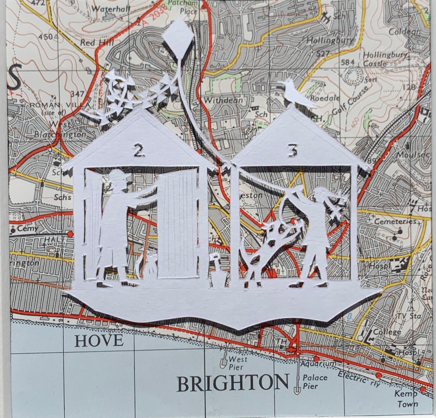 Brighton beach huts