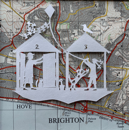 Brighton beach huts